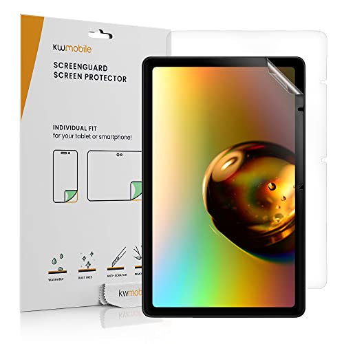 kwmobile 2X Tablet Schutzfolie kompatibel mit Nokia T21 Tablet Folie - Full Screen Protector - Tablet Displayfolie entspiegelt von kwmobile