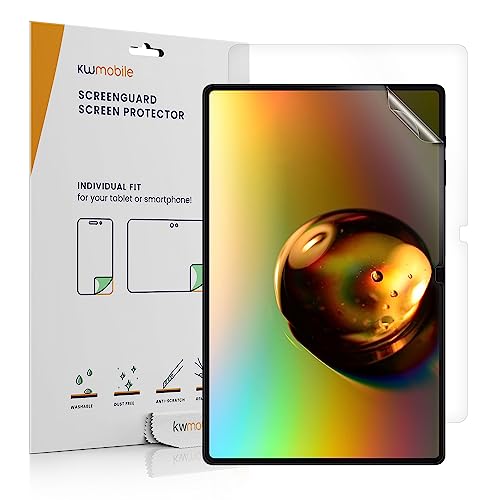 kwmobile 2X Tablet Schutzfolie kompatibel mit Samsung Galaxy Tab S9 Ultra Folie - Full Screen Protector - Tablet Displayfolie entspiegelt von kwmobile