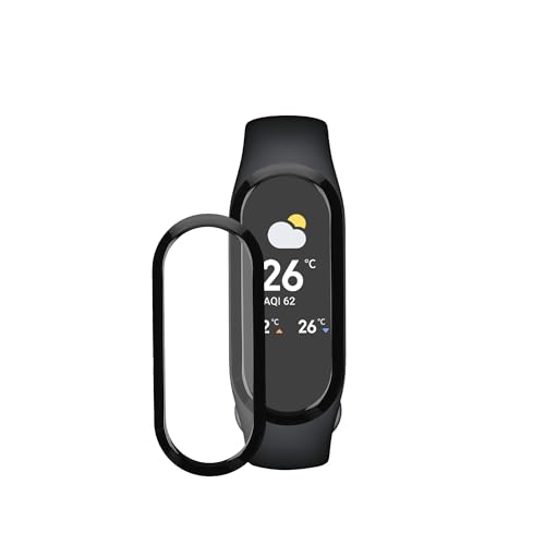 kwmobile 2X Transparente Displayschutzfolie kompatibel mit Xiaomi Mi Band 7 Folie - Schutzfolie für Fitness Tracker - robuster Displayschutz von kwmobile