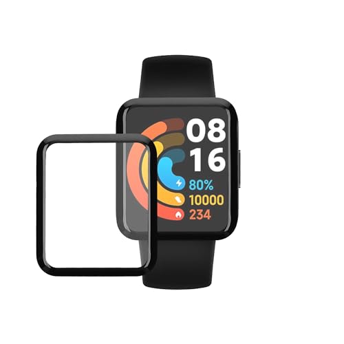 kwmobile 2X Transparente Displayschutzfolie kompatibel mit Xiaomi Poco Watch Folie - Schutzfolie für Fitness Tracker - robuster Displayschutz kwmobile 2X Transparente Displayschutzfolie kompatibel mit Xiaomi Poco Watch Folie - Schutzfolie für Fitness Tracker - robuster Displayschutz von kwmobile