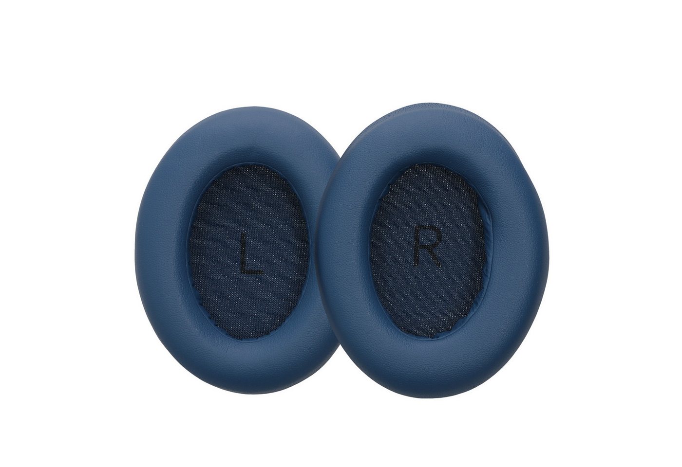 kwmobile 2x Ohr Polster für 1More SonoFlow / SonoFlow SE Kopfhörer (Ohrpolster Kopfhörer - Kunstleder Polster für Over Ear Headphones) von kwmobile