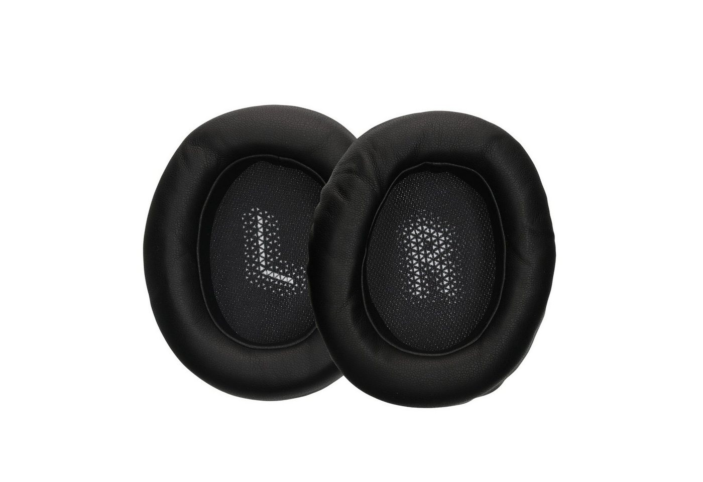 kwmobile 2x Ohr Polster für JBL Everest Elite 750NC Ohrpolster (Ohrpolster Kopfhörer - Kunstleder Polster für Over Ear Headphones) von kwmobile