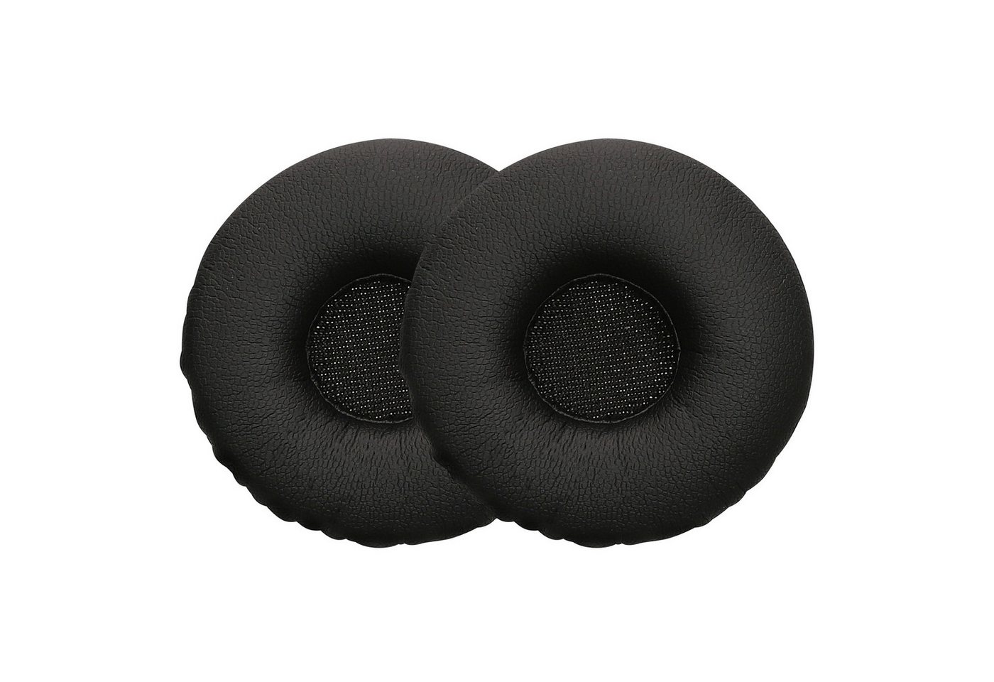 kwmobile 2x Ohr Polster für Jabra Biz 2300 USB Duo / Biz 2300 QD / Biz 2300 USB HiFi-Kopfhörer (Ohrpolster Kopfhörer - Kunstleder Polster für Over Ear Headphones) von kwmobile