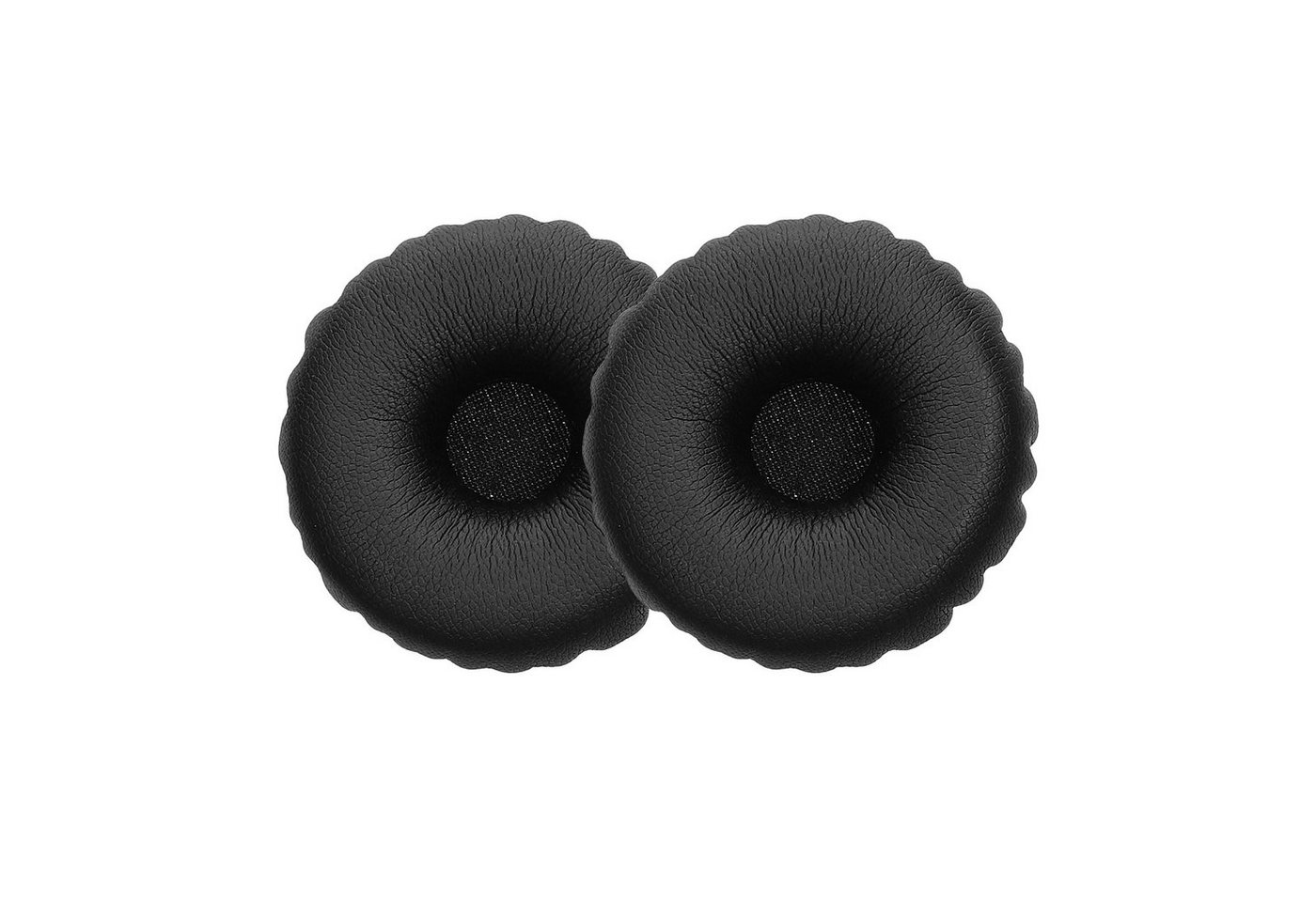 kwmobile 2x Ohr Polster für Logitech PC960 / H960 / H650E / H820E HiFi-Kopfhörer (Ohrpolster Kopfhörer - Kunstleder Polster für Over Ear Headphones) von kwmobile