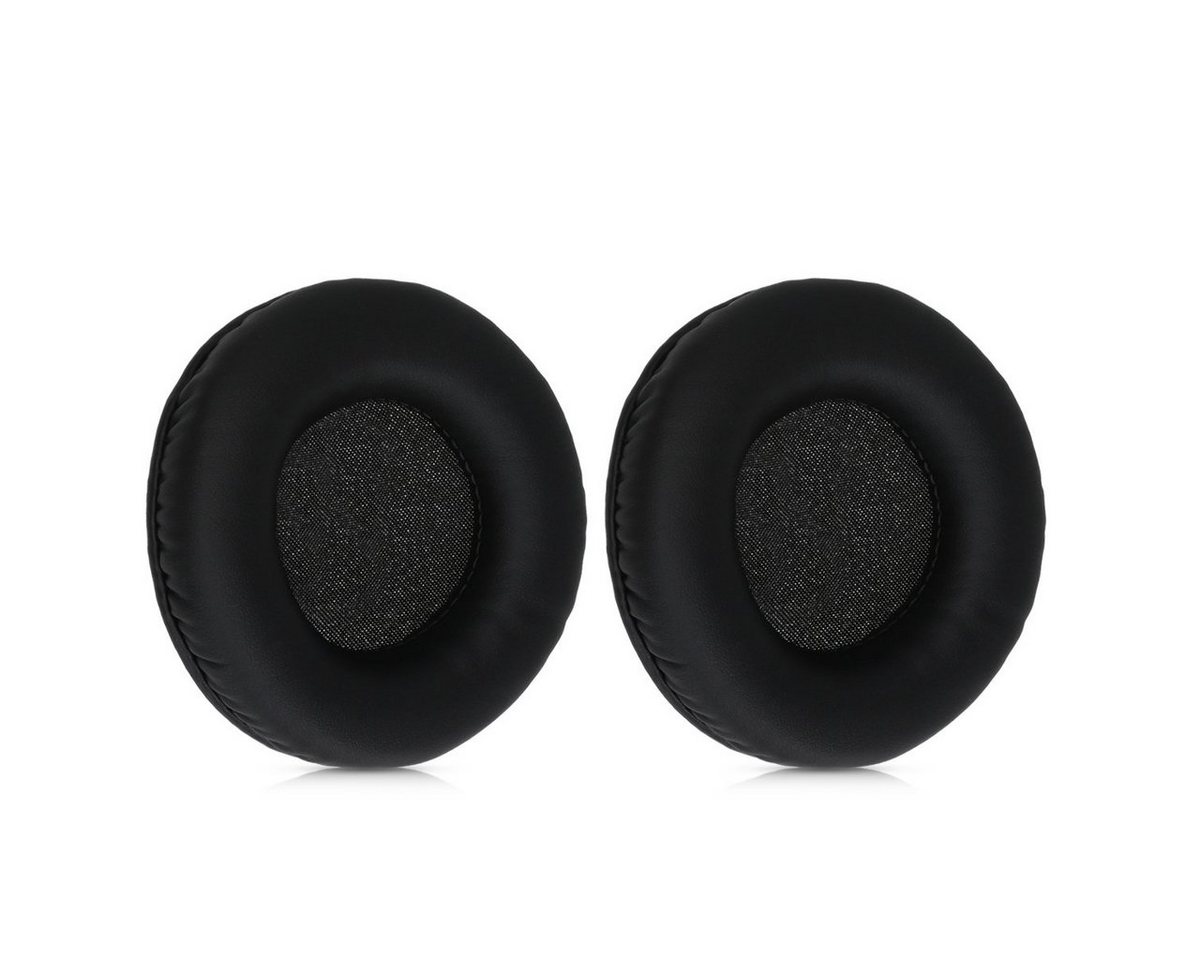 kwmobile 2x Ohr Polster für Sennheiser HD215 /HD225 /HD205 II /HD 4.40 BT Ohrpolster (Ohrpolster Kopfhörer - Kunstleder Polster für Over Ear Headphones) von kwmobile