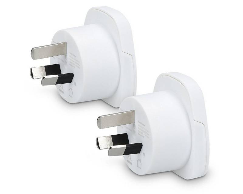 kwmobile 2x Reiseadapter Australien Typ-I - Stromadapter für Urlaub Adapter, 5.00 cm von kwmobile