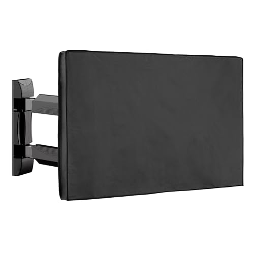 kwmobile 32" TV Outdoor TV Abdeckung - Fernseher Hülle Bildschirmschutz - Schutzhülle wetterfest - Schwarz kwmobile 32" TV Outdoor TV Abdeckung - Fernseher Hülle Bildschirmschutz - Schutzhülle wetterfest - Schwarz von kwmobile