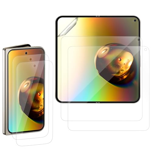 kwmobile 3X Displayschutzfolie für innen und außen kompatibel mit Google Pixel 9 Pro Fold Folie - Klare Schutzfolien Set in Transparent kwmobile 3X Displayschutzfolie für innen und außen kompatibel mit Google Pixel 9 Pro Fold Folie - Klare Schutzfolien Set in Transparent von kwmobile