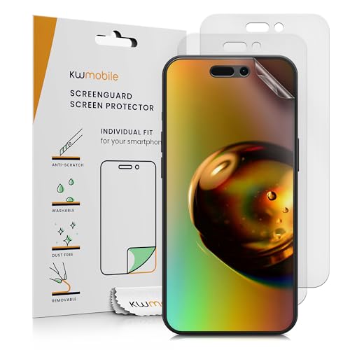 kwmobile 3X Folie matt kompatibel mit Apple iPhone 16 Pro Max - Displayschutzfolie Schutzfolie - Displayschutz Displayfolie entspiegelt kwmobile 3X Folie matt kompatibel mit Apple iPhone 16 Pro Max - Displayschutzfolie Schutzfolie - Displayschutz Displayfolie entspiegelt von kwmobile