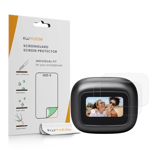 kwmobile 3X transparente Schutzfolie kompatibel mit JBL Live Beam 3 Screen Folie - klare TPU Folie für Kopfhörer Display kwmobile 3X transparente Schutzfolie kompatibel mit JBL Live Beam 3 Screen Folie - klare TPU Folie für Kopfhörer Display von kwmobile