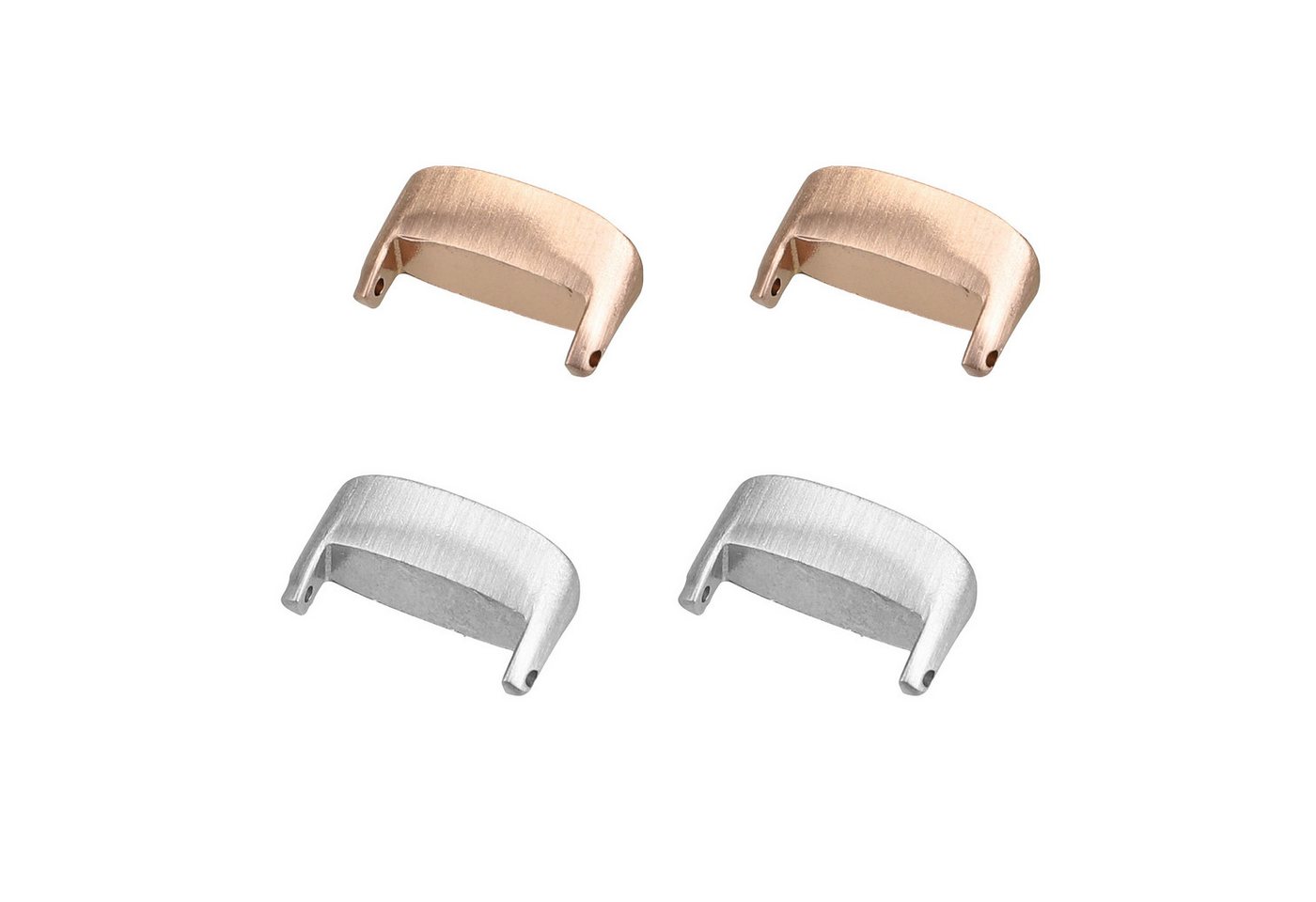 kwmobile 4x 12mm Metall Adapter für Fitbit Inspire 3 Smartwatch, 1-tlg., Smartwatch Armband Anschlussadapter Set aus Metall kwmobile 4x 12mm Metall Adapter für Fitbit Inspire 3 Smartwatch, 1-tlg., Smartwatch Armband Anschlussadapter Set aus Metall von kwmobile
