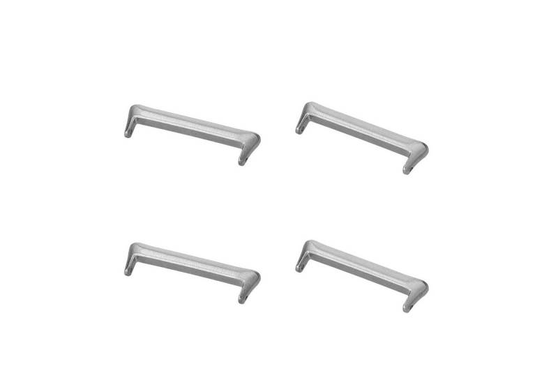 kwmobile 4x 22mm Metall Adapter für Xiaomi Mi Band 8 Pro Smartwatch, 1-tlg., Smartwatch Armband Anschlussadapter Set aus Metall von kwmobile