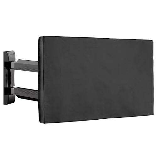 kwmobile 55" TV Outdoor TV Abdeckung - Fernseher Hülle Bildschirmschutz - Schutzhülle wetterfest - Schwarz kwmobile 55" TV Outdoor TV Abdeckung - Fernseher Hülle Bildschirmschutz - Schutzhülle wetterfest - Schwarz von kwmobile