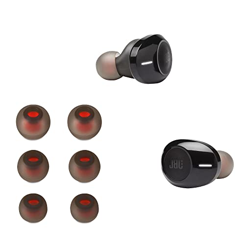 kwmobile 6X Polster kompatibel mit JBL Tune 120TWS / T125TWS - 3 Größen - Silikon Ohrstöpsel In-Ear Kopfhörer von kwmobile