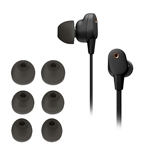 kwmobile 6X Polster kompatibel mit Sony WI-1000XM2-3 Größen - Silikon Ohrstöpsel In-Ear Kopfhörer von kwmobile