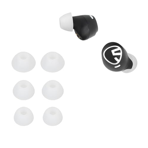 kwmobile 6X Polster kompatibel mit SoundPeats Free 2 Classic / T3 / T2 / H2 / H1 / MAC - 3 Größen - Silikon Ohrstöpsel In-Ear Kopfhörer von kwmobile