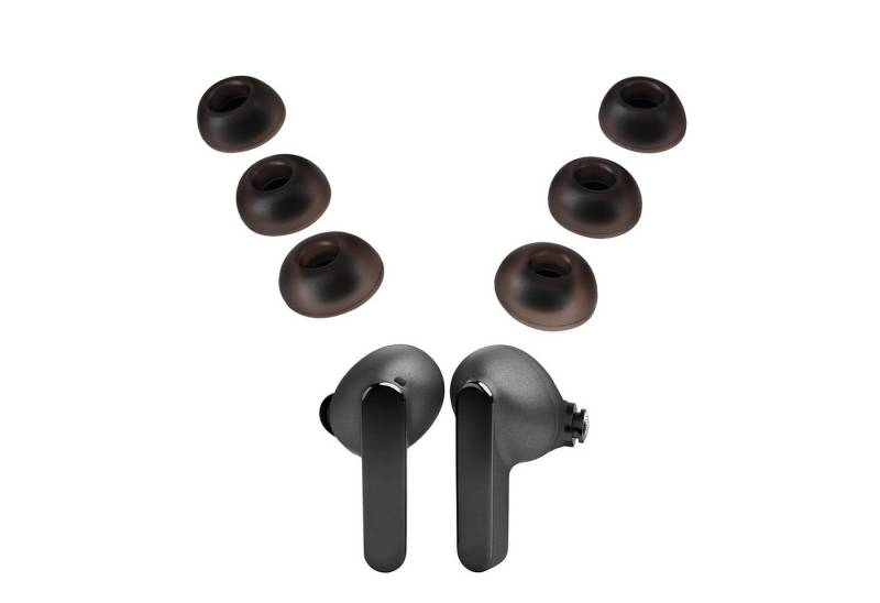 kwmobile 6x Ersatzpolster für JBL Live Pro 2 TWS HiFi-Kopfhörer (Silikon Ersatz Ohrpolster für In-Ear Kopfhörer - Headphones Polster) von kwmobile
