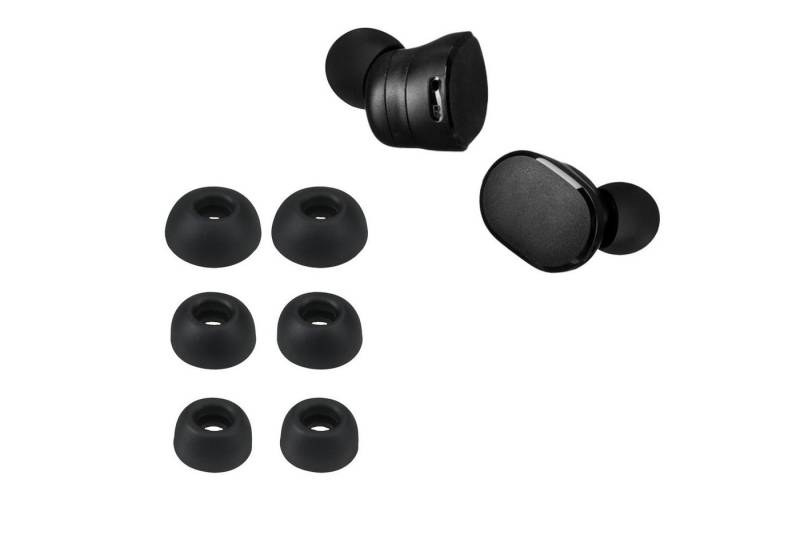 kwmobile 6x Polster für JBL Tune 130 NC TWS Ohrpolster (3 Größen - Silikon Ohrstöpsel In-Ear Kopfhörer) von kwmobile