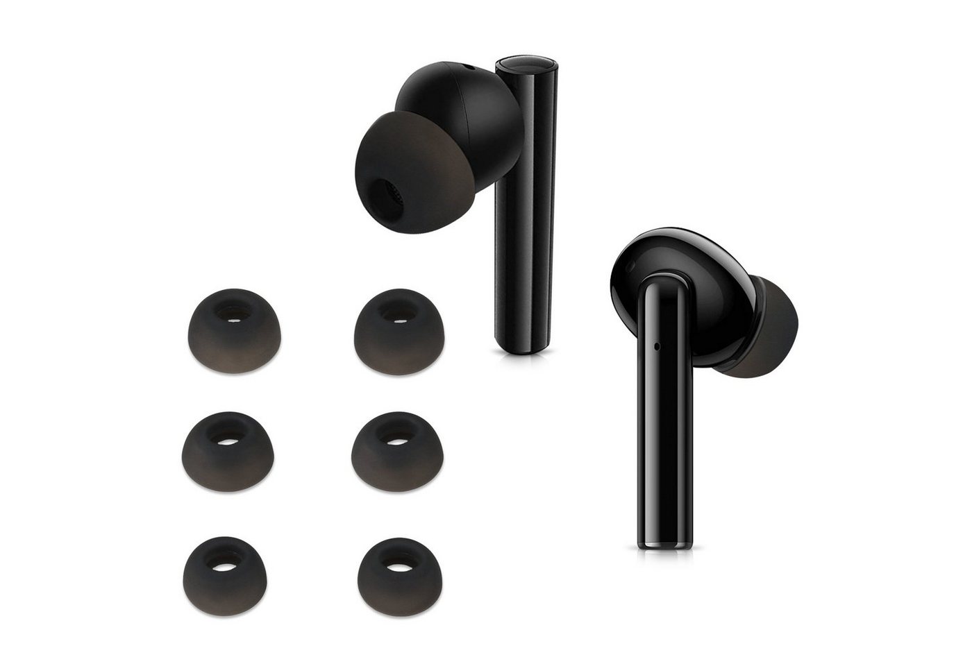 kwmobile 6x Polster für Realme Buds Air 2 Ohrpolster (3 Größen - Silikon Ohrstöpsel In-Ear Kopfhörer) von kwmobile