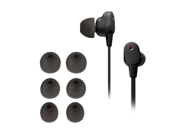 kwmobile 6x Polster für Sony WI-1000XM2 Ohrpolster (3 Größen - Silikon Ohrstöpsel In-Ear Kopfhörer) von kwmobile