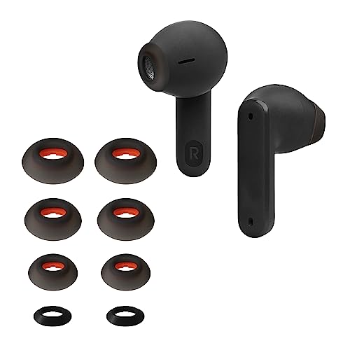 kwmobile 8X Ersatzpolster kompatibel mit JBL Tune Flex - 4 Größen - Silikon Ersatz Ohrstöpsel In-Ear Kopfhörer - Polster kwmobile 8X Ersatzpolster kompatibel mit JBL Tune Flex - 4 Größen - Silikon Ersatz Ohrstöpsel In-Ear Kopfhörer - Polster von kwmobile