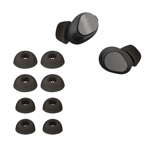 kwmobile 8X Ersatzpolster kompatibel mit Jabra Elite 10 / E10-4 Größen - Silikon Ersatz Ohrstöpsel In-Ear Kopfhörer - Polster kwmobile 8X Ersatzpolster kompatibel mit Jabra Elite 10 / E10-4 Größen - Silikon Ersatz Ohrstöpsel In-Ear Kopfhörer - Polster von kwmobile