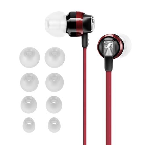 kwmobile 8X Ersatzpolster kompatibel mit Sennheiser CX 300S / CX 6.00BT / Momentum In-Ear - 4 Größen - Silikon Ersatz Ohrstöpsel In-Ear Kopfhörer - Polster von kwmobile