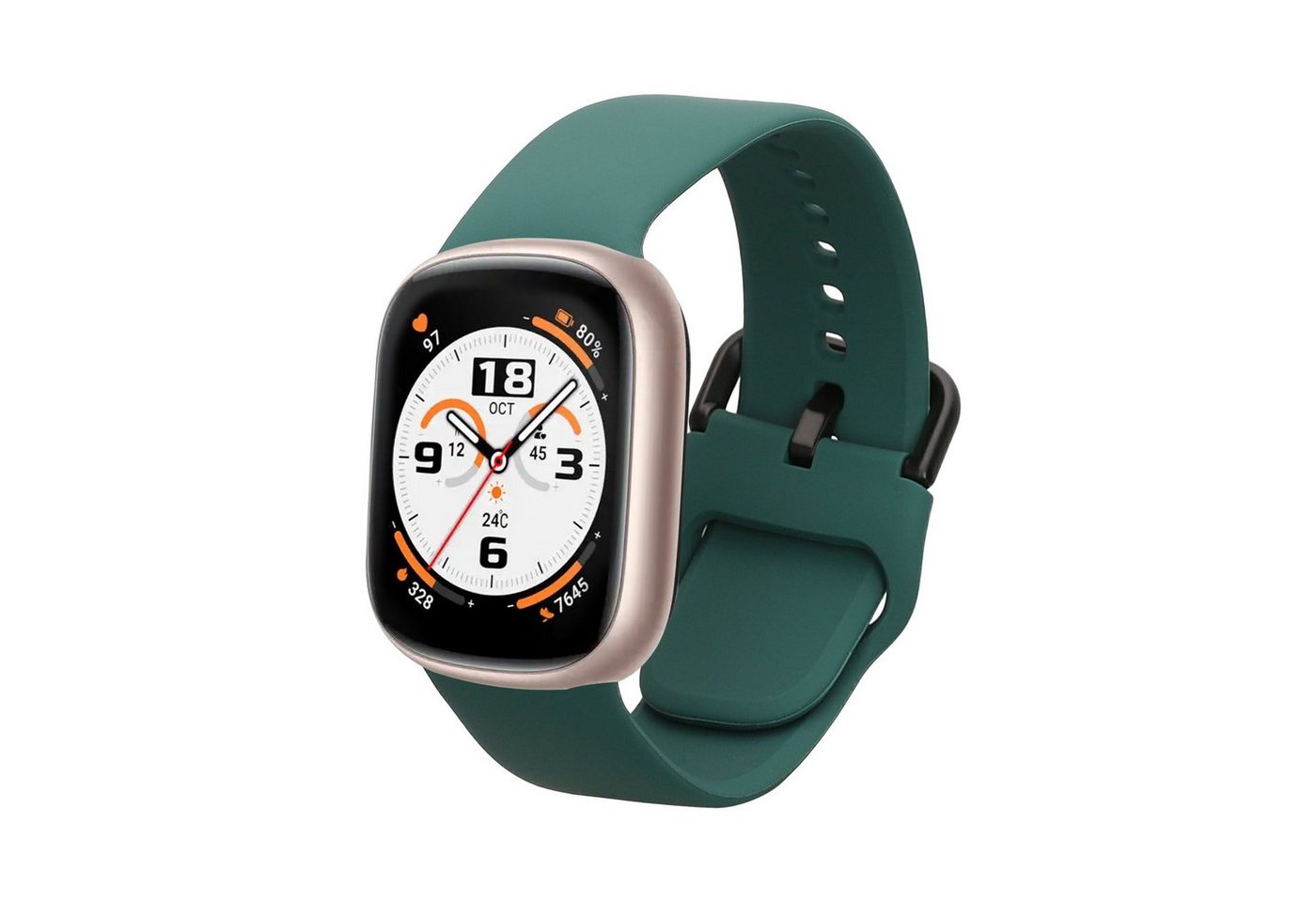 kwmobile Armband für HONOR Watch 4 (TMA-L19) Smartwatch, 1-tlg., Ersatzarmband Fitnesstracker - Fitness Band Silikon von kwmobile