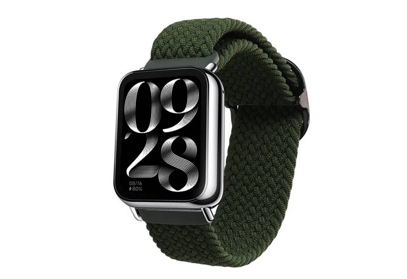 kwmobile Armband für Xiaomi Mi Band 8 Pro Smartwatch, 1-tlg., Nylon Fitnesstracker Sportarmband Band - Innenmaße von 15 - 18,5 cm von kwmobile