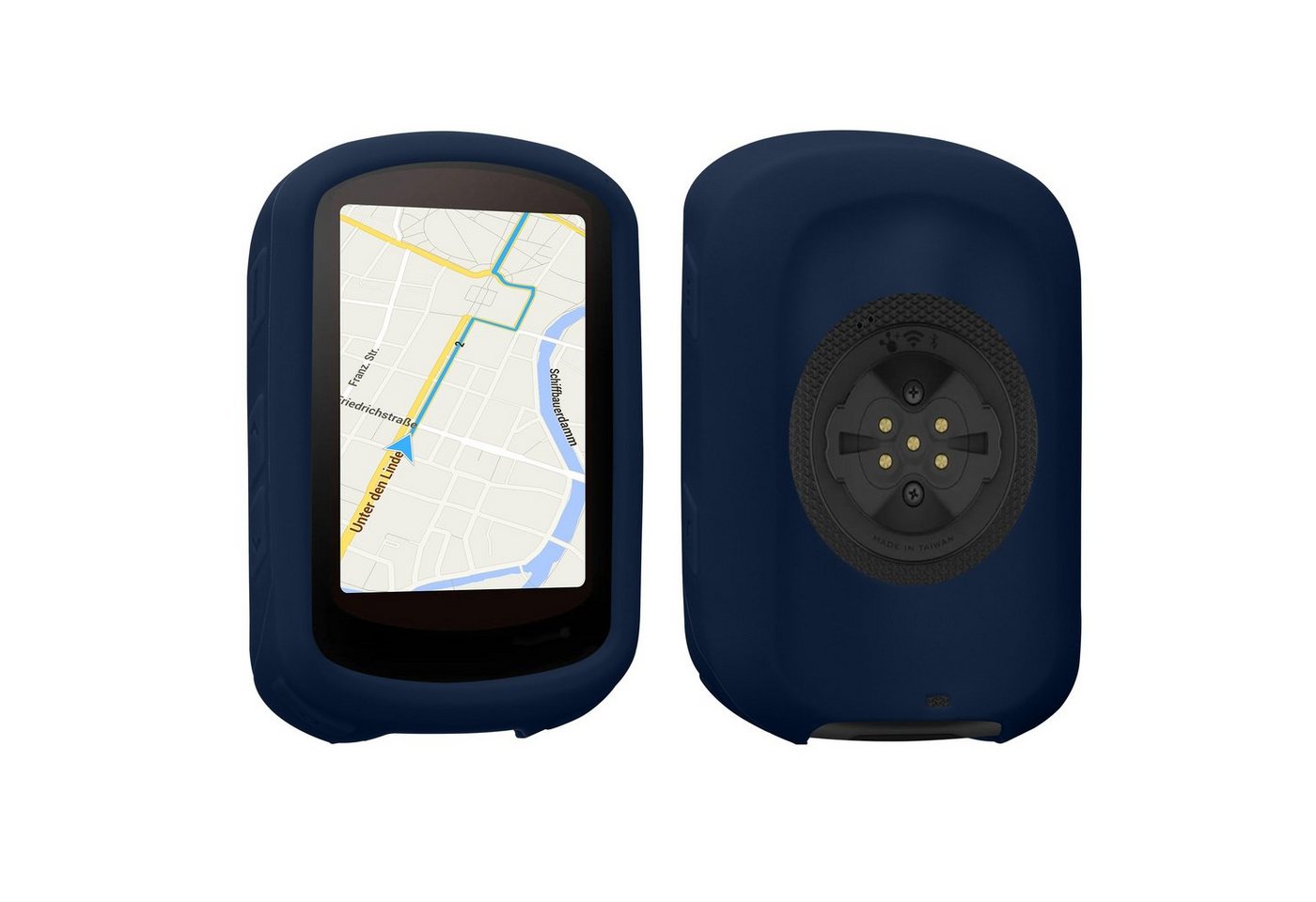 kwmobile Backcover Hülle für Garmin Edge 840 / Edge 540, Silikon GPS Fahrrad Case Schutzhülle von kwmobile