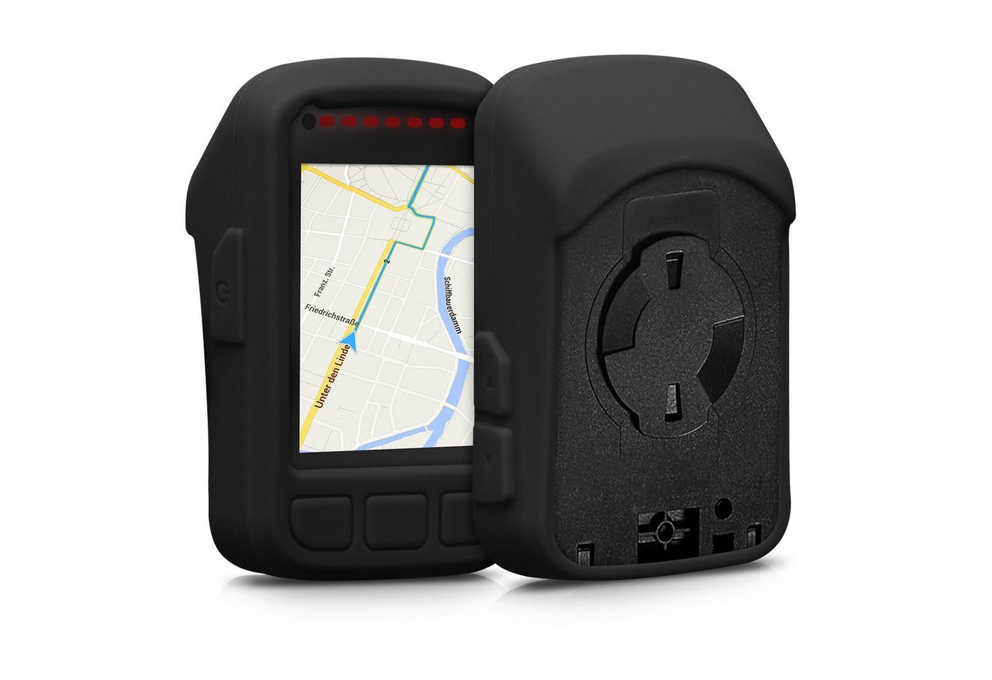 kwmobile Backcover Hülle für Wahoo Elemnt Bolt V2, Silikon GPS Fahrrad Case Schutzhülle von kwmobile