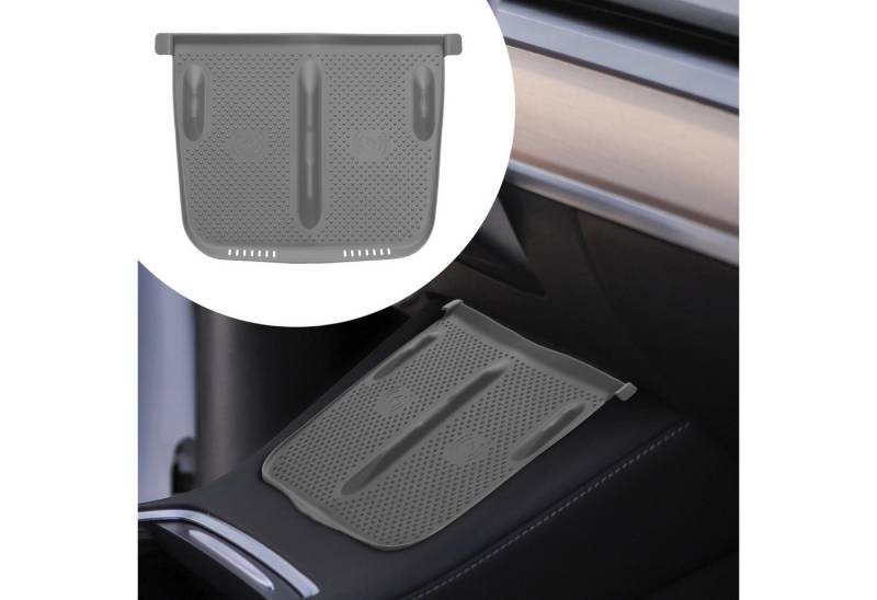 kwmobile Ladegerät Schutzabdeckung für Tesla Model Y / Model 3 Ladestation (1-tlg., Auto Mittelkonsole Matte - Silikon Cover Handy Pad) von kwmobile