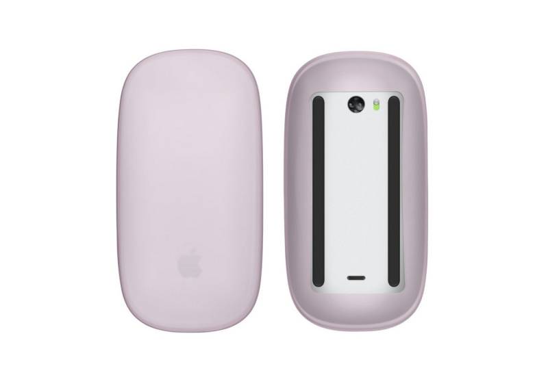 kwmobile Backcover Silikon Schutzhülle für Apple Magic Mouse 1 / 2, PC Maus Cover Hülle aus softem Silikon - Lavendel von kwmobile