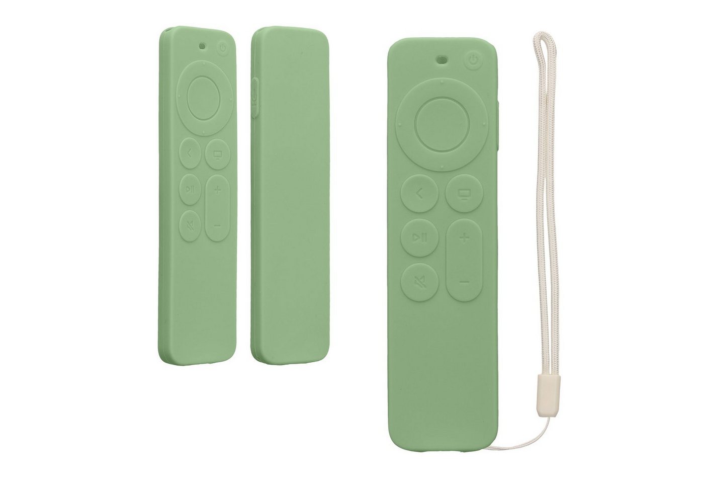 kwmobile Backcover TV 4K Siri Remote 3rd Gen (2022) / 2nd Gen (2021) Hülle, Fernbedienung Silikon Case von kwmobile