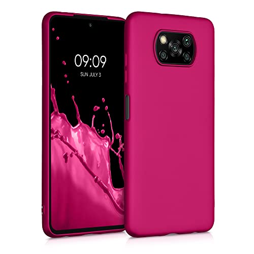 kwmobile Case kompatibel mit Xiaomi Poco X3 NFC/Poco X3 Pro Hülle - Schutzhülle aus Silikon metallisch schimmernd - Handyhülle Metallic Pink kwmobile Case kompatibel mit Xiaomi Poco X3 NFC/Poco X3 Pro Hülle - Schutzhülle aus Silikon metallisch schimmernd - Handyhülle Metallic Pink von kwmobile
