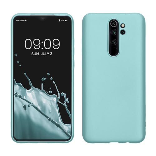 kwmobile Case kompatibel mit Xiaomi Redmi Note 8 Pro Hülle - Schutzhülle aus Silikon metallisch schimmernd - Handyhülle Metallic Mintgrün kwmobile Case kompatibel mit Xiaomi Redmi Note 8 Pro Hülle - Schutzhülle aus Silikon metallisch schimmernd - Handyhülle Metallic Mintgrün von kwmobile