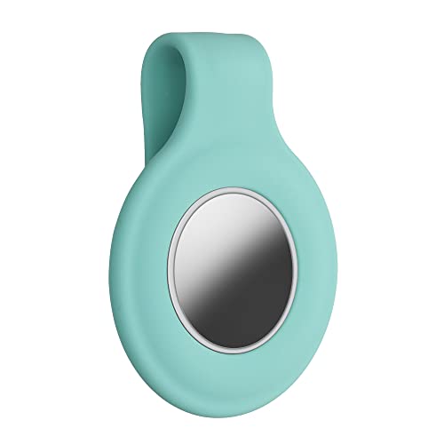 kwmobile Clip Halter für Apple AirTag - Case Air Tag Silikon Hülle Tracker Schutzhülle - Klemm Halter Holder - Halterung in Mintgrün kwmobile Clip Halter für Apple AirTag - Case Air Tag Silikon Hülle Tracker Schutzhülle - Klemm Halter Holder - Halterung in Mintgrün von kwmobile