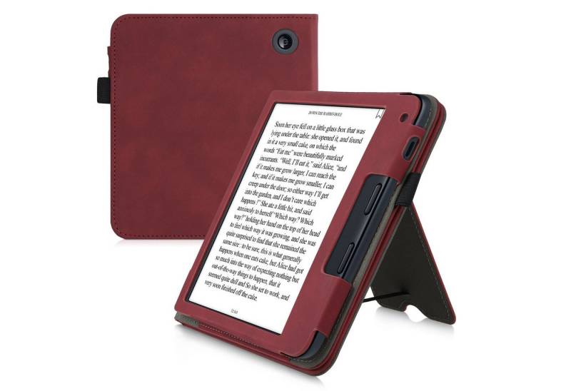 kwmobile E-Reader-Hülle Flip Hülle für Kobo Libra 2, Handschlaufe - Cover von kwmobile