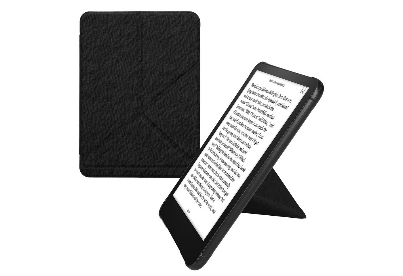 kwmobile E-Reader-Hülle Hülle für Amazon Kindle Paperwhite (2024)/Colorsoft, Kunstleder eReader Schutzhülle - Flip Cover Case von kwmobile