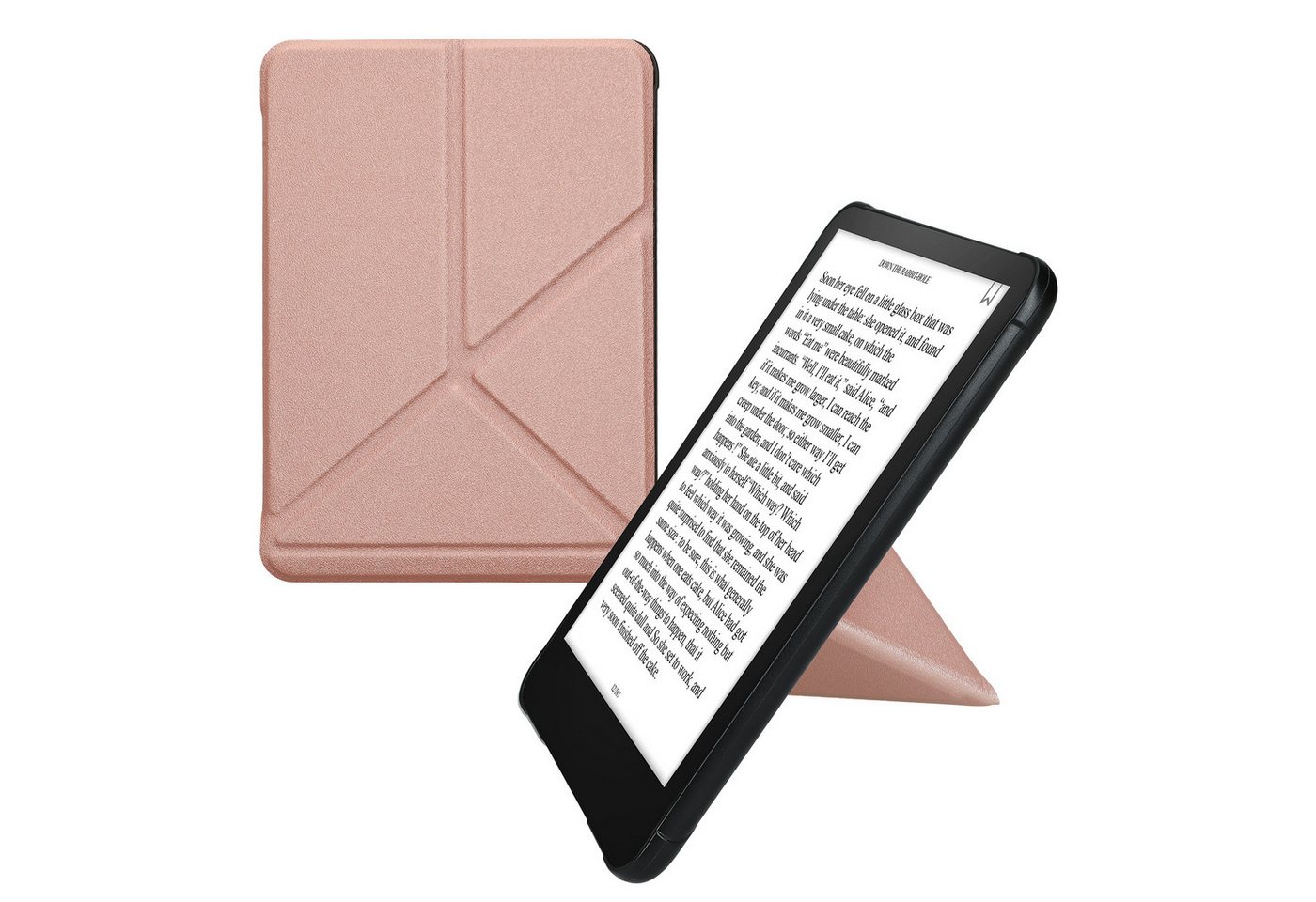 kwmobile E-Reader-Hülle Hülle für Amazon Kindle Paperwhite (2024)/Colorsoft, Kunstleder eReader Schutzhülle - Flip Cover Case von kwmobile