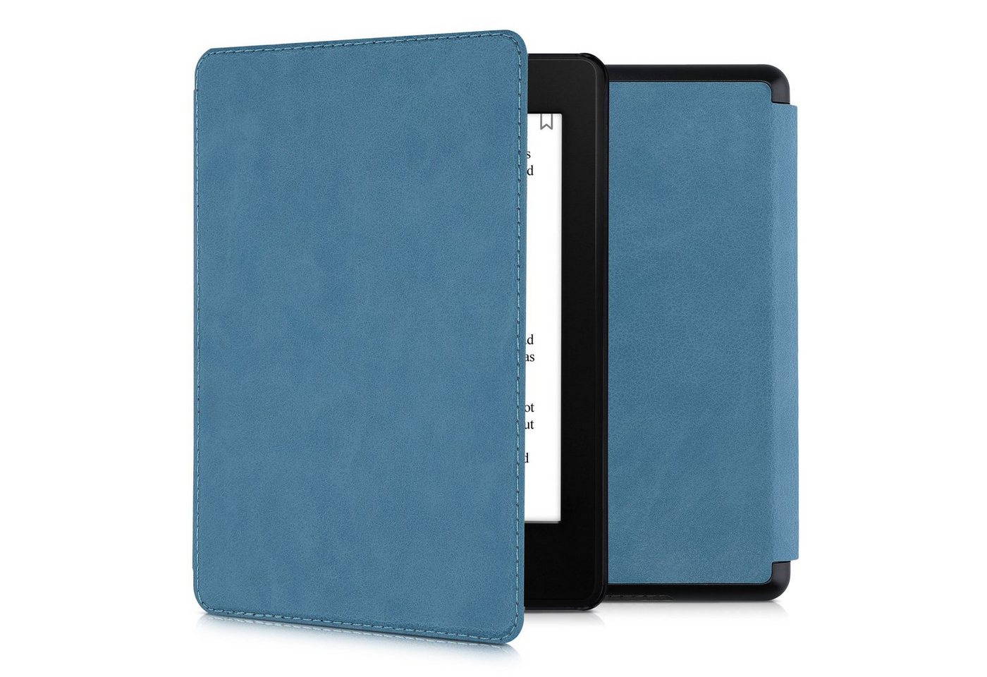 kwmobile E-Reader-Hülle Hülle für Amazon Kindle Paperwhite 11. Generation 2021, Kunstleder eReader Schutzhülle - Flip Cover Case von kwmobile