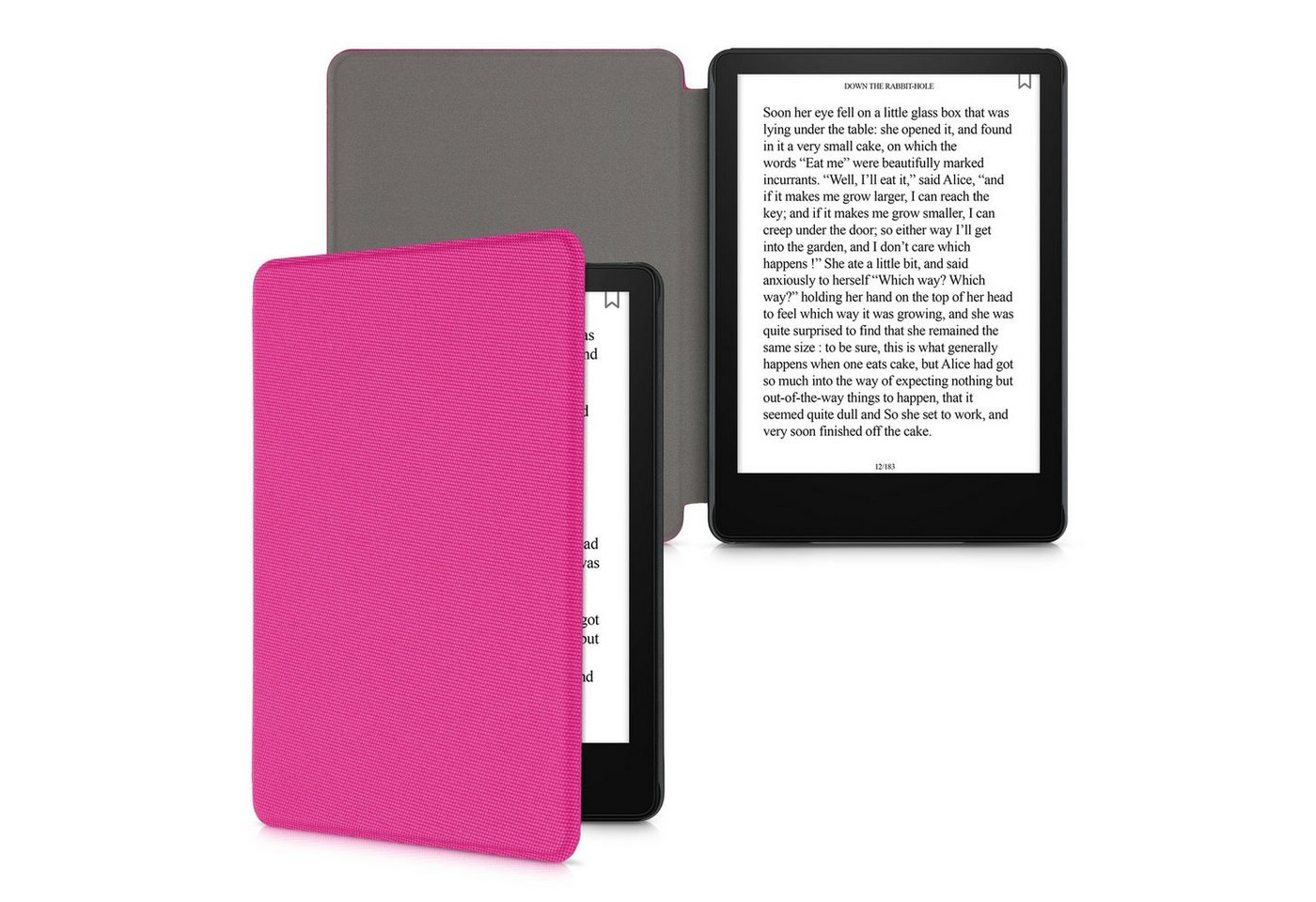 kwmobile E-Reader-Hülle Hülle für Amazon Kindle Paperwhite 11. Generation 2021, Nylon eReader Schutzhülle Cover Case von kwmobile