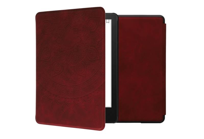 kwmobile E-Reader-Hülle Hülle für Amazon Kindle Paperwhite 11. Generation 2021 Hülle, Kunstleder Cover Indische Sonne Design von kwmobile