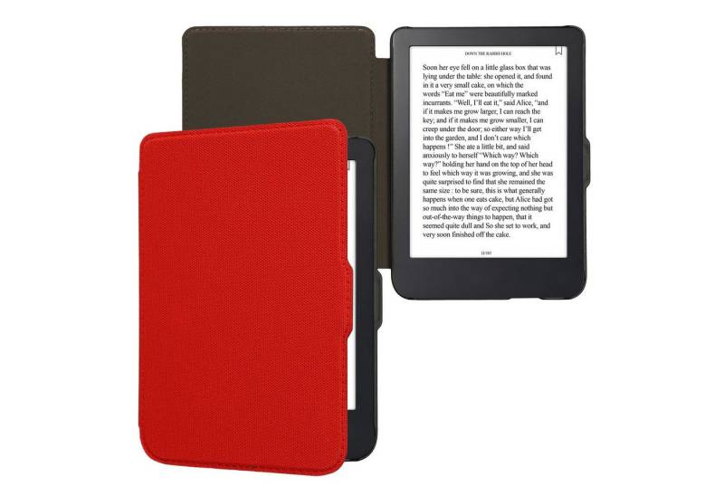 kwmobile E-Reader-Hülle Hülle für Kobo Clara 2E / Tolino Shine 4, Nylon eReader Schutzhülle Cover Case von kwmobile