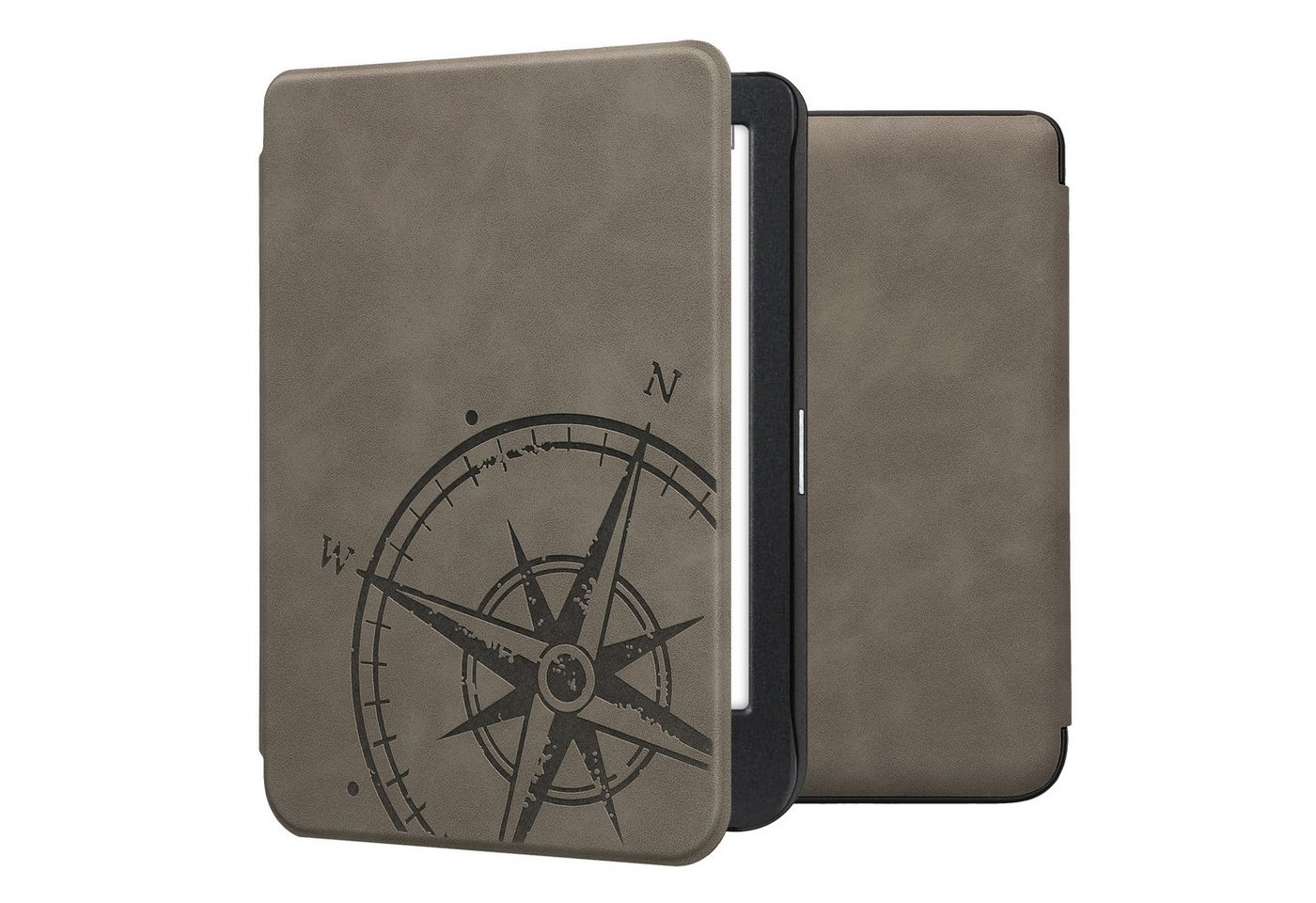 kwmobile E-Reader-Hülle Hülle für Kobo Clara BW / Clara Colour / Tolino Shine (5) / Shine, Kunstleder eReader Schutzhülle Cover Case von kwmobile