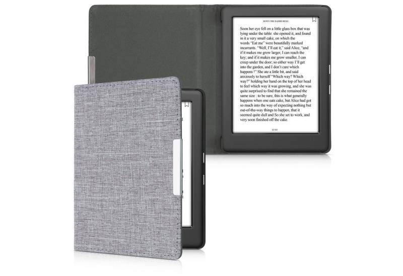 kwmobile E-Reader-Hülle Hülle für Kobo Glo HD / Touch 2.0, Filz Stoff eReader Schutzhülle - Flip Cover Case von kwmobile
