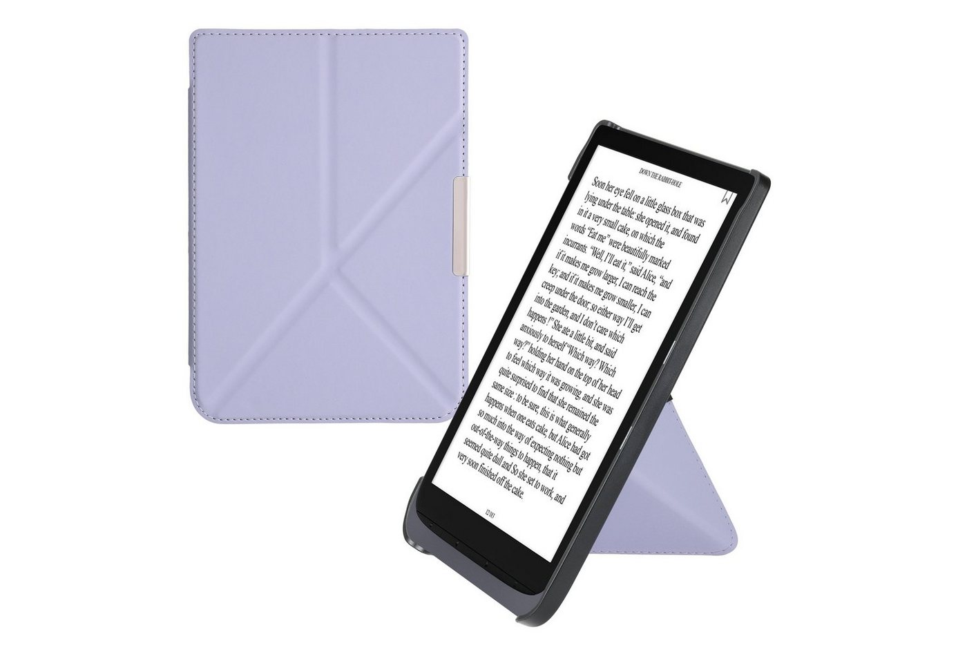 kwmobile E-Reader-Hülle Hülle für Pocketbook InkPad 3 / 3 Pro / Color, Kunstleder eReader Schutzhülle - Flip Cover Case von kwmobile