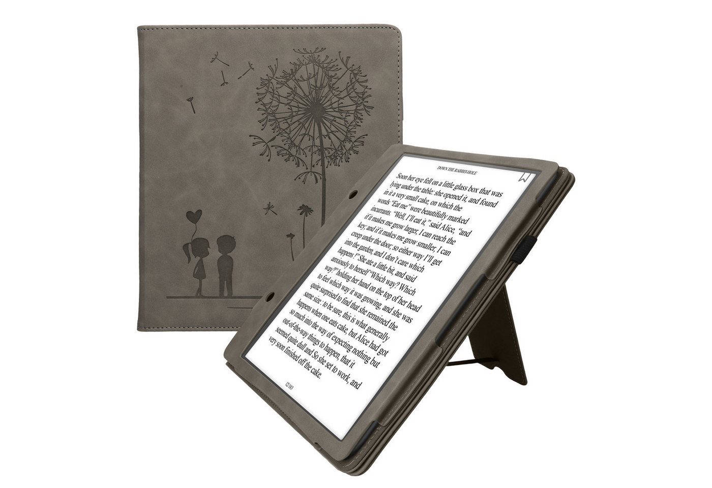 kwmobile E-Reader-Hülle Schutzhülle für Amazon Kindle Scribe (2022/2024), Handschlaufe - Cover Pusteblume Love Design kwmobile E-Reader-Hülle Schutzhülle für Amazon Kindle Scribe (2022/2024), Handschlaufe - Cover Pusteblume Love Design von kwmobile