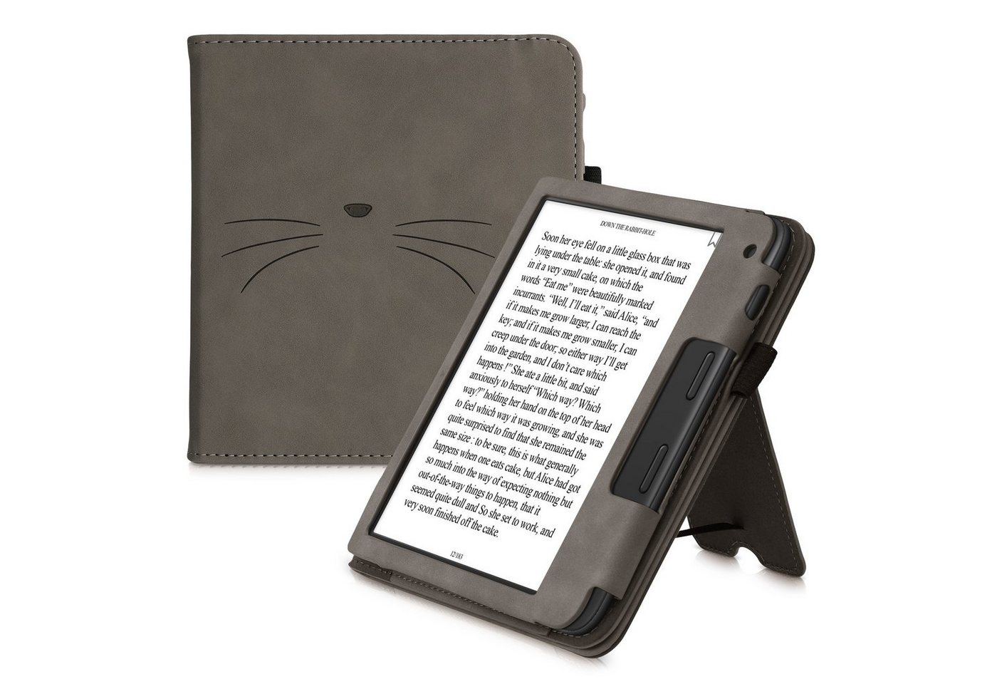 kwmobile E-Reader-Hülle Schutzhülle für Tolino Vision 6, Handschlaufe - Cover Katze Miau Design kwmobile E-Reader-Hülle Schutzhülle für Tolino Vision 6, Handschlaufe - Cover Katze Miau Design von kwmobile