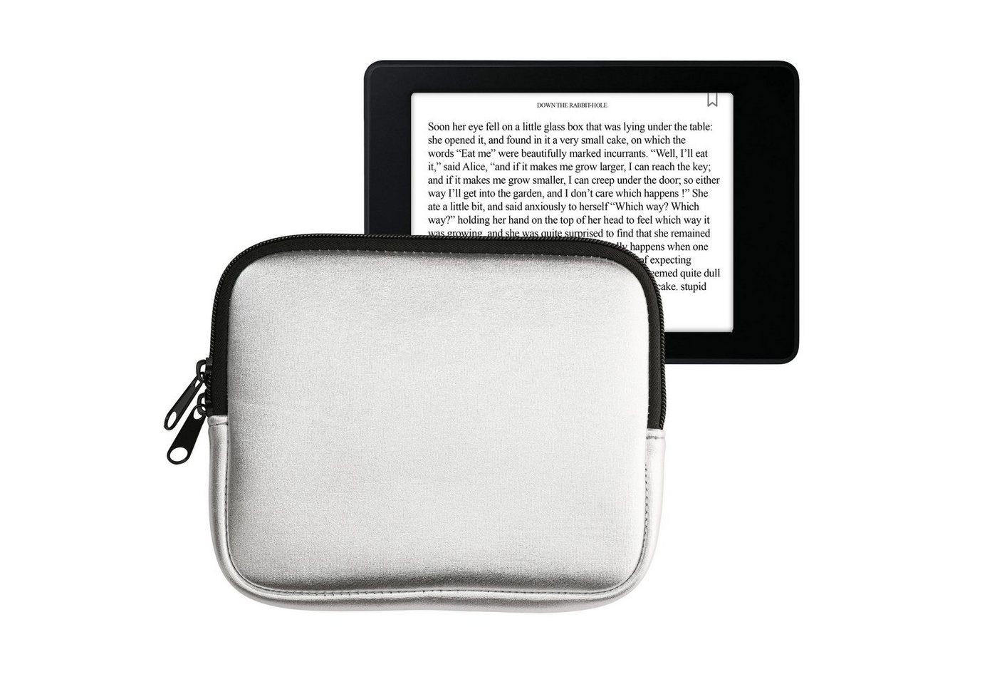 kwmobile E-Reader-Hülle Schutztasche für eReader, Neopren Tasche Hülle Cover Case Schutzhülle - 17,5 x 14,7 cm von kwmobile